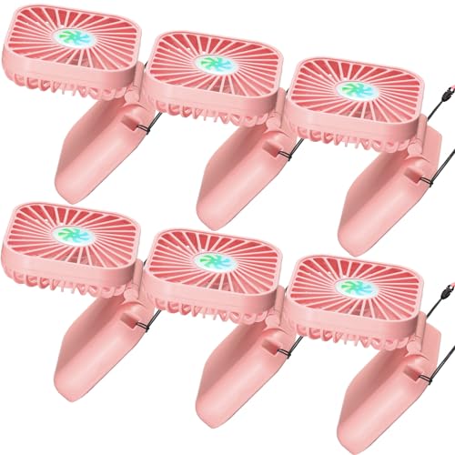 Mini ventilateur portable rechargeable 3 vitesses de circulation - 2