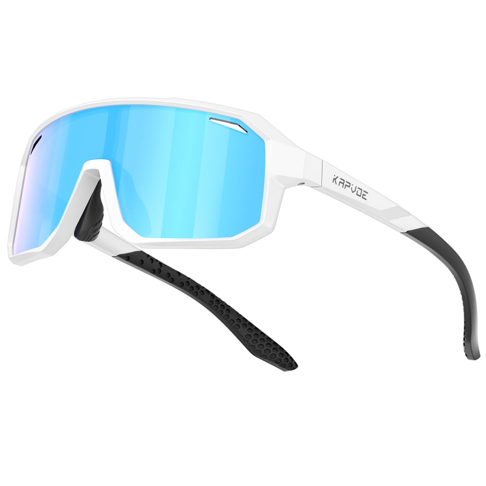 KAPVOE Gafas de Ciclismo Polarizadas para Niños - Gafas de Sol Deportivas para Adolescentes de 6 a 14 Años, TR90 UV400