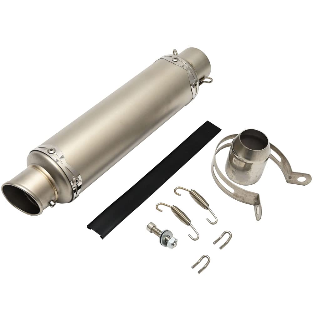 Amazon | BRAKE 50.8mm 50.8Φ 汎用 マフラー スリップオンマフラー  