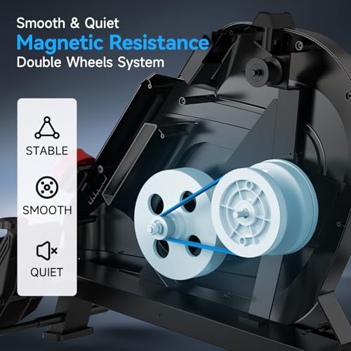 High Performance Magnetic Rowing Machine