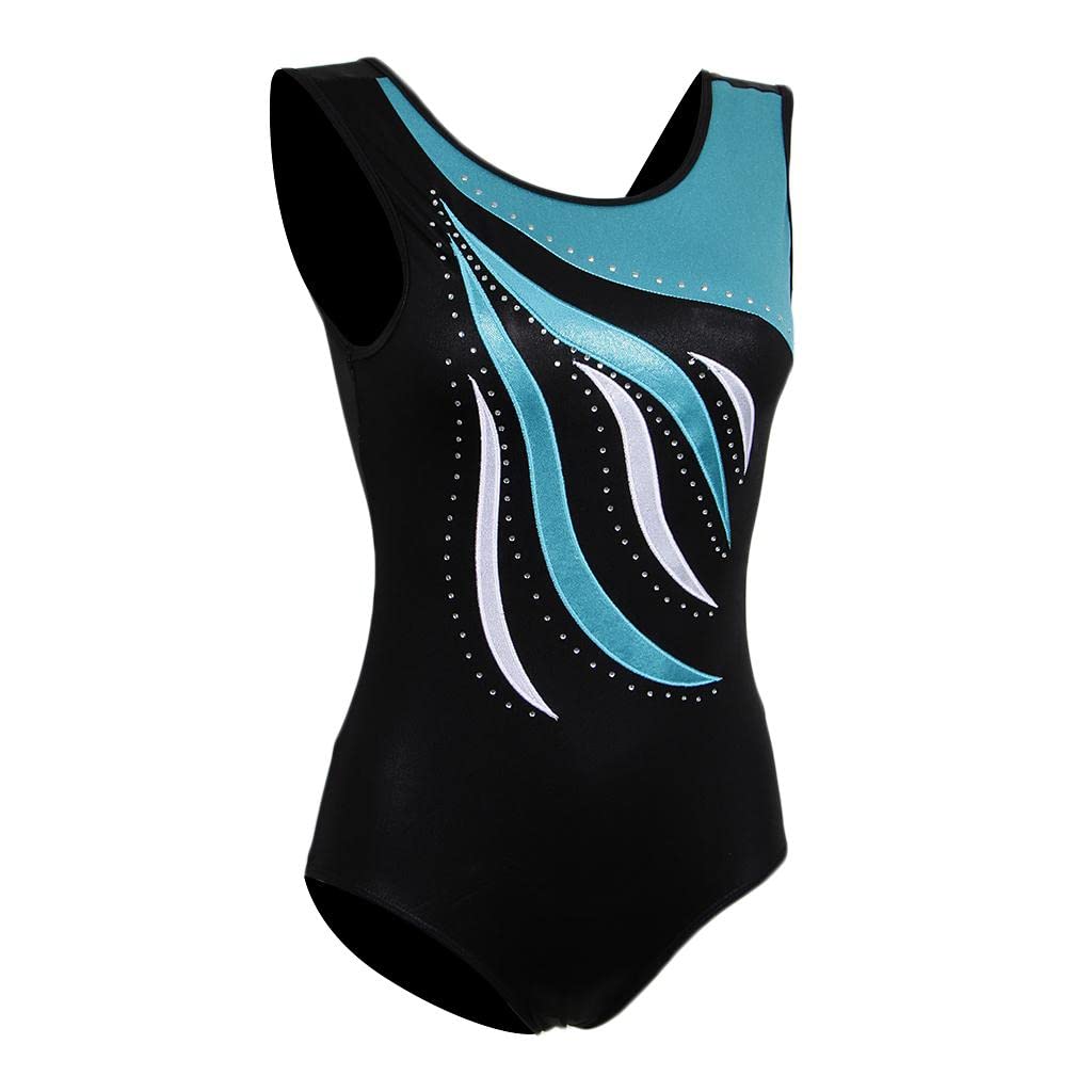 Shiny Crystal Girls Ballet Dance Gymnastics Leotards Tank 15-16 Years Blue|Leotards & Unitards|Clothing, Shoes & Accessories-image-28