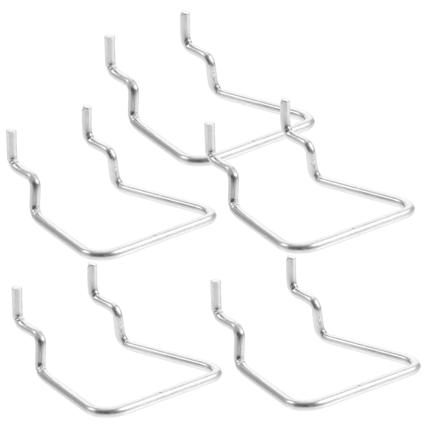 PRETYZOOM Shelving Hooks 5pcs Pegboard Hooks Pegboard Accessory for Office Workshop