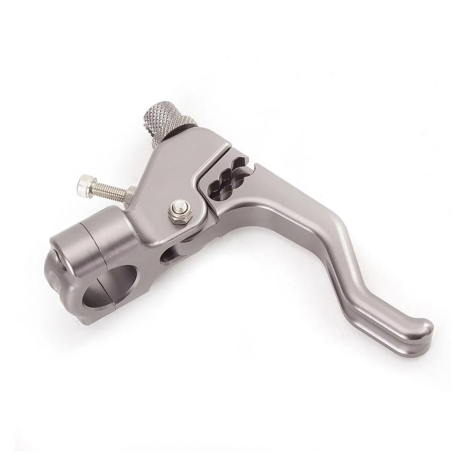RVEVFBKBAL for Z650 Z750 Z900 Z1000 ER5 ZX6R ZX9R ZZR600 ER6F Motorcycle Clutch Lever 7/8"(Gray)
