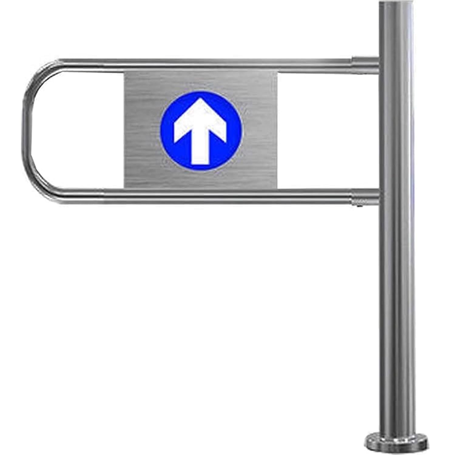 Porta a battente automatica, portone pedonale dell'acciaio inossidabile per controllo sicuro ed efficiente dell'entrata nei supermercati e nei negozi