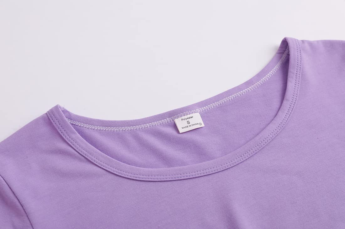MyFav Pyjama à Manches Courtes pour Femme Imprimé Vin Confort Pyjamas 2 Pièces Pantalon Mi-Long Vêtements de Nuit