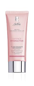 Bionike Defence Hydractive - Fluido Viso Idratante Opacizzante per Pelli Miste e Grasse, Azione Antiossidante, Idrata, Opacizza, Dona un Effetto Matte Fino a 8 Ore, 40 ml