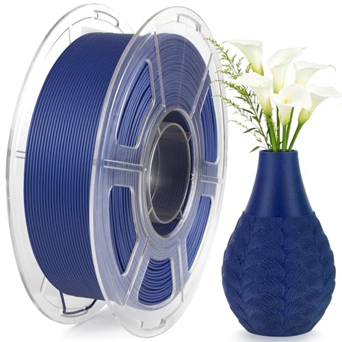 Image of iSANMATE Matte Navy PLA Filament 1.75mm 1kg - High Speed 3D Printer Filament for 30-600mm /s Printing, Rapid Matte PLA with ±0.02mm Accuracy,1kg Spool (2.2lbs)