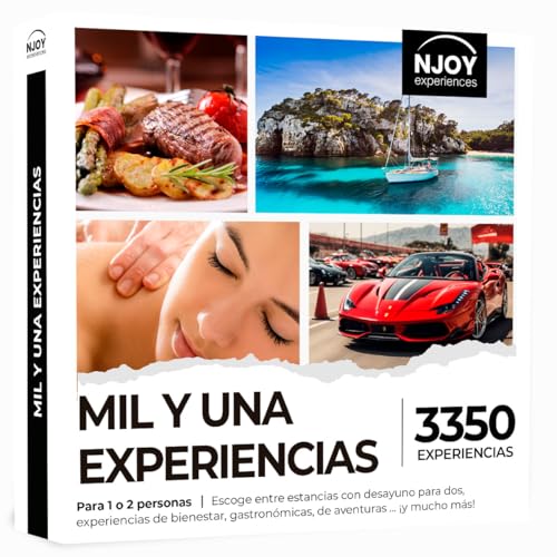 Caja regalo Mil y Una Experiencias como idea de regalo original para aniversarios