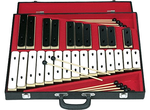 Rhythm Band 25 Note Chromatic Plastic Resonator Bell Set