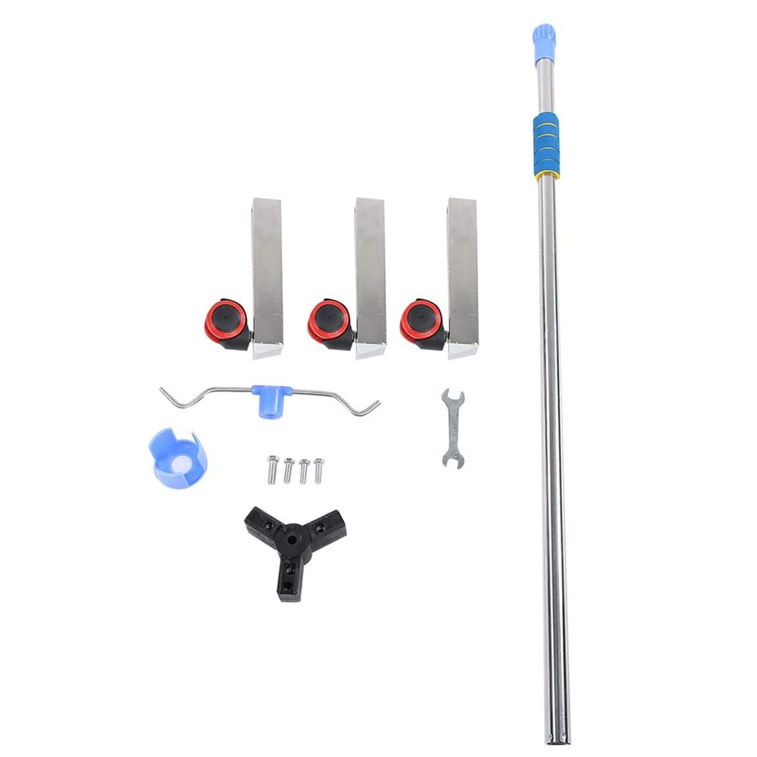 Soporte para suero intravenoso portátil con 4 Ganchos, Acero Inoxidable Soporte de Goteo Ajustable en Altura Clínica en el Hogar Soporte de Infusión Intravenosa Ajustable en Altura ( Size : 2 Hooks )