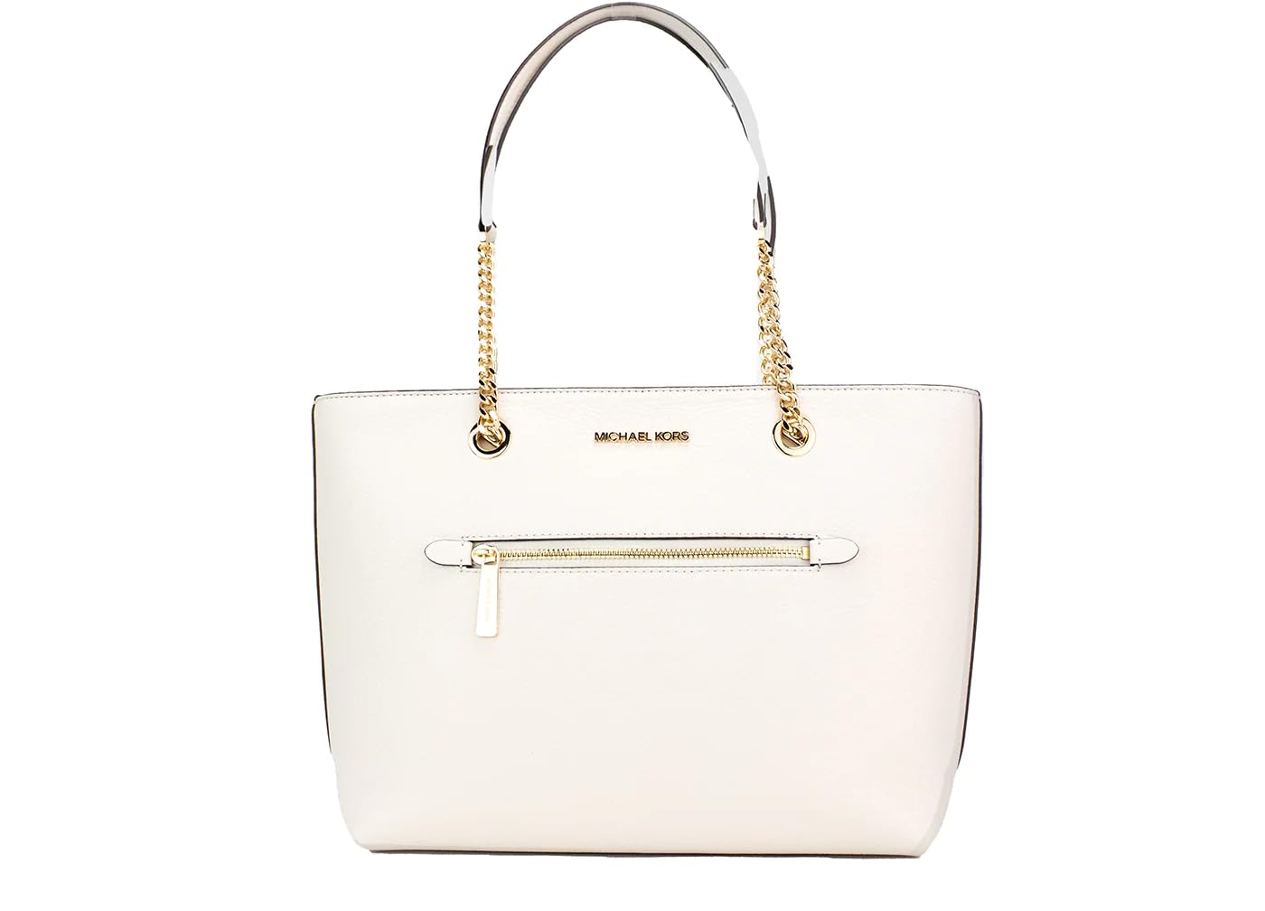 Michael Kors Jet Set Medium Front Pocket Chain Top Zip Tote