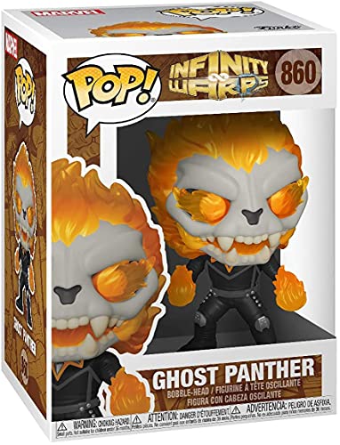 Funko Pop! Marvel: Infinity Warps - Ghost Panther - Figurine en Vinyle à Collectionner - Idée de Cadeau - Produits Officiels - Jouets pour Les Enfants et Adultes - Comic Books Fans