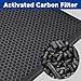 Air Scrubber Active Carbon Filters Compatible with Mounto, BlueDri, VEVOR and Dri-Eaz Air Purifier, Compatible with Part HEPA500 & BD-AS-550 & F301H, 16'' x 16'' x 1'' inches（3 Pack）