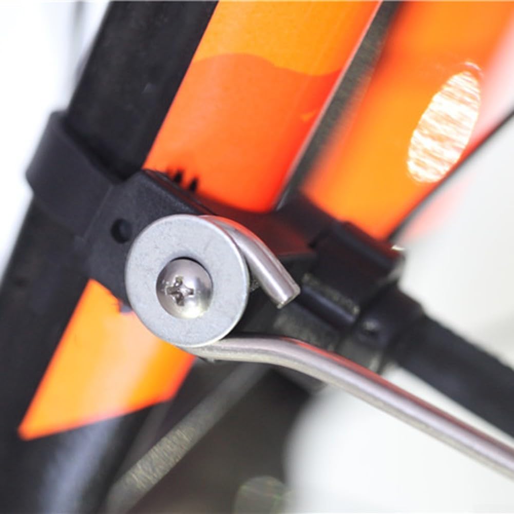 Supporto Per Parafango Bici Con Foro Riservato - Morsetto Regolabile Per Forcella, Accessorio Universale