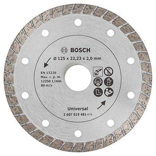 Bosch Home and Garden Diamanttrennscheibe Turbo, 125 mm, 2607019481 – Ansicht 1