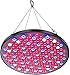 Lampada per piante, Niello UFO 50w Pannello di coltivazione a spettro completo con riflettore, 177 grandi chip LED coltivano la lampada per piante da interno, alimentazione di controllo interruttore