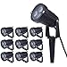 Pack de 10 Foco LEDs con Pincho para Jardín 3W 220V Luz LED para Exteriores