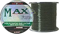Linha de Pesca Monofilamento Maruri Max Force Verde Musgo 2.0 0.23mm 12 Lb 500m