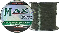 Linha de Pesca Monofilamento Maruri Max Force Verde Musgo 2.0 0.23mm 12 Lb 500m