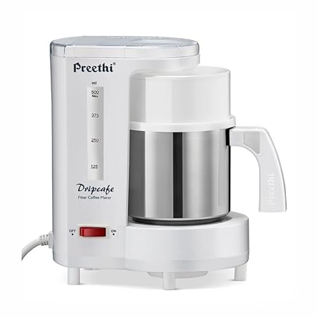 Preethi Dripcafe Coffee Maker (White)