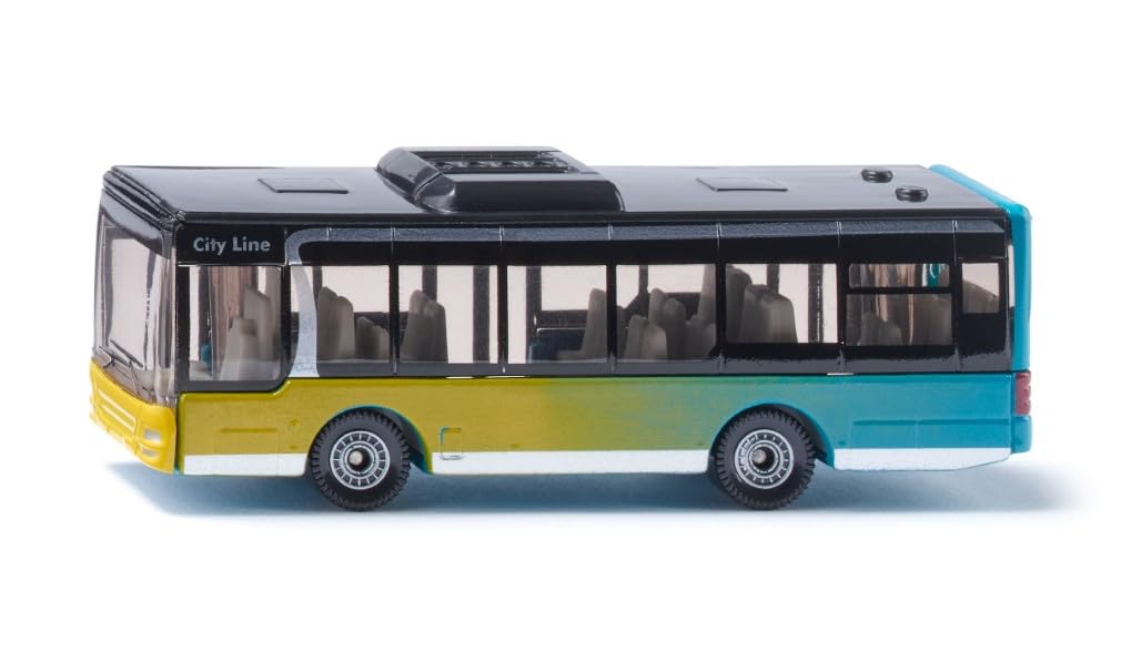 Siku 1400 Multicolor Linienbus - Vielseitig einsetzbares Fahrzeug für Kinder