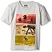 Star Wars Boys' T-Shirt, Sunset Silver, Small