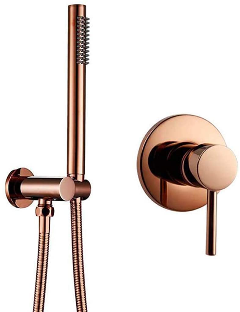 Robinet de douche mitigeur avec kit valve et support pommeau