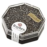 1,6 mm RAYHER 14760660 Delica-Rocailles, 1,6 mm Durchmesser metallic, Dose 4 g, brillant bronze