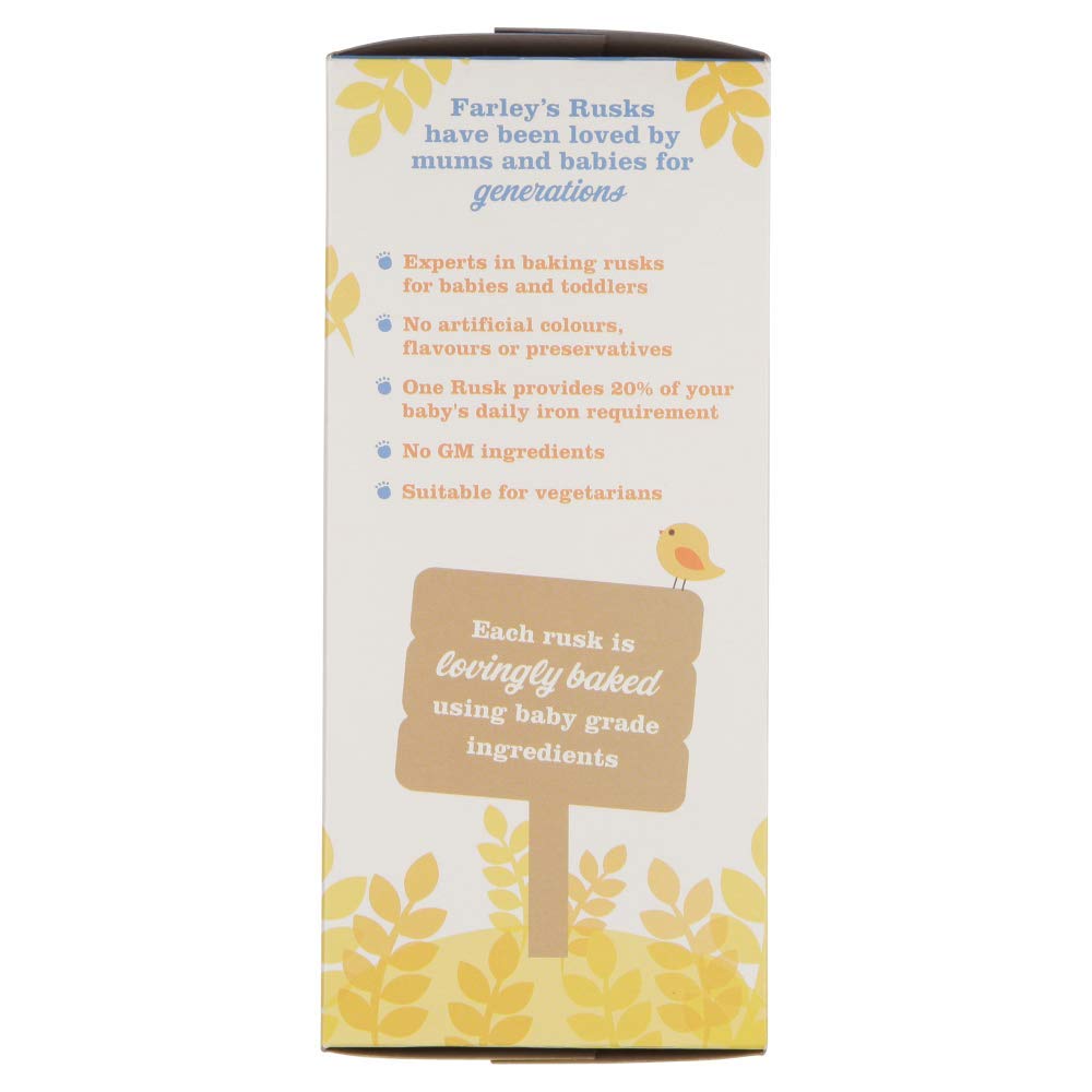 Farleys Rusks Reduced Sugar All Ages Months Onwards
