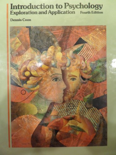 Introduction to psychology: Exploration and app... 0314931678 Book Cover
