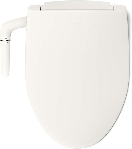 Miniatura 9 de Kohler PureWash M250 - Asiento de inodoro manual alargado para bidé, color beige, tapa de cierre silencioso que evita golpes, agua fría, fácil