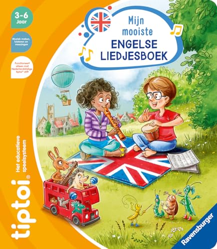 Libro de canciones en inglés tiptoi interactivo infantil para aprender jugando 4