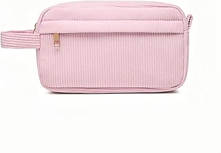 Bolsa de maquillaje grande a cuadros, bolsa d...