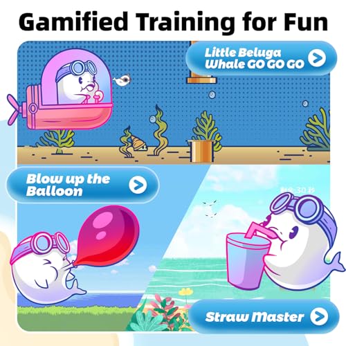 Sonmol Breathing Exercise Device for Lungs with Electric Manometer & Test Mouthpiece & Travel Case | Lung Exerciser Device for Better Lungs| 6 Resistance Levels | Guided Mobile Training App Included - Image 6