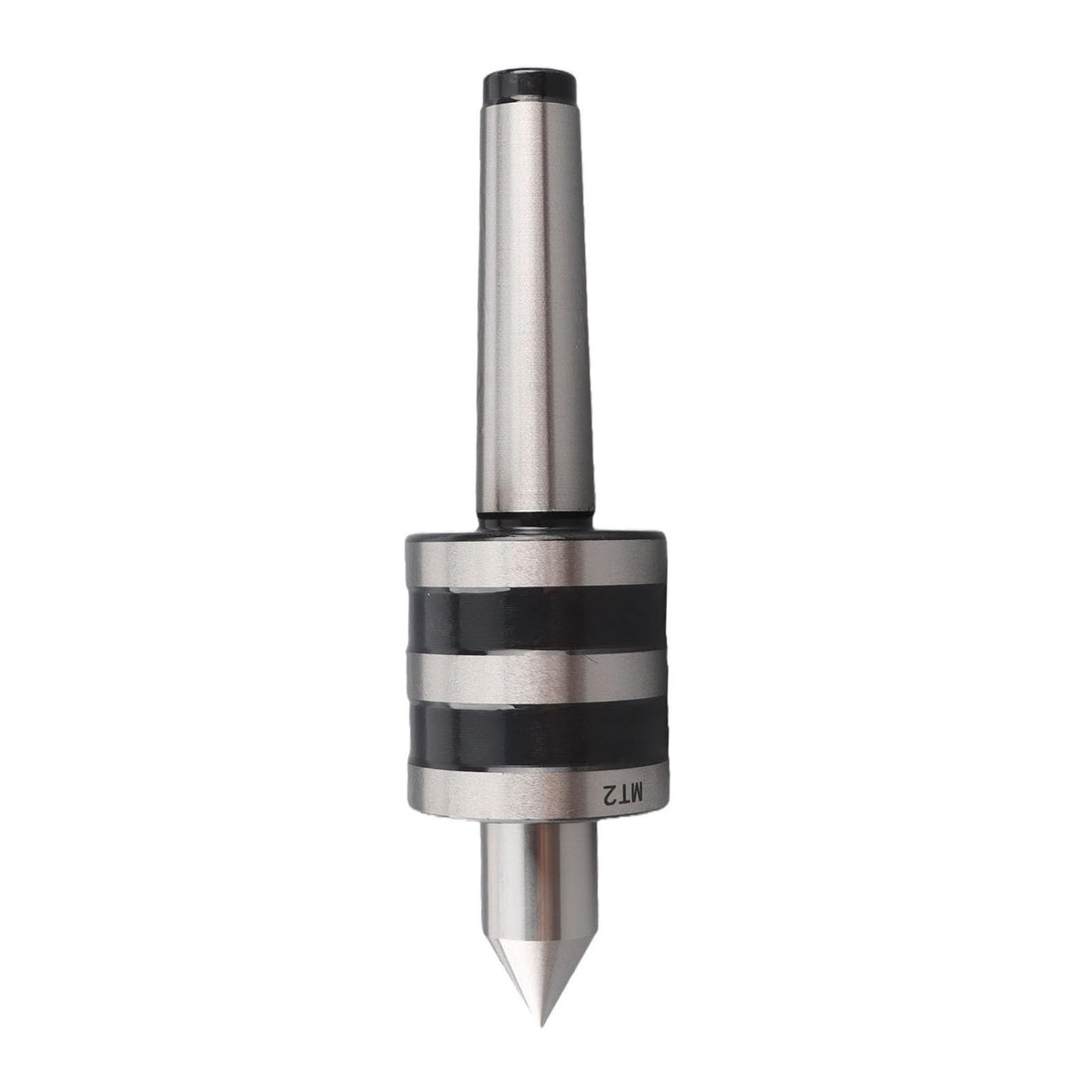 El Tailchuck, Tailstock para Torno, Craftsman 113 Piezas de Torno, Torno de Metal Live Center 2T, Mini Torno Tailstock Mt2 Centro Giratorio de Precisión en Vivo Accesorio de