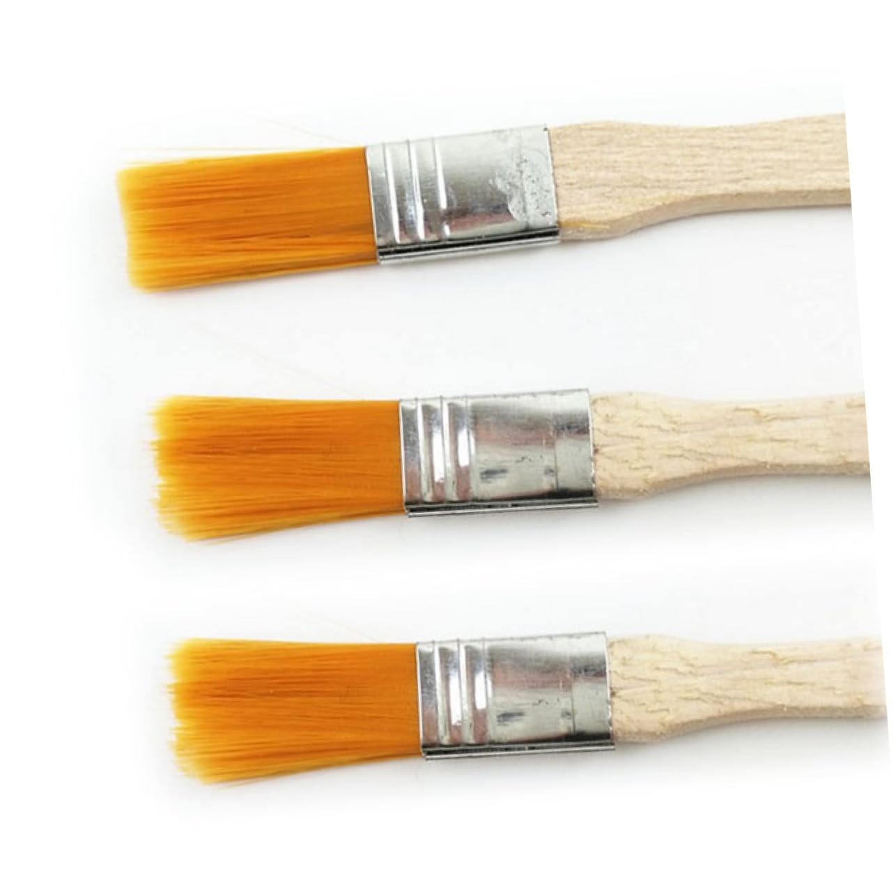 BESPORTBLE Micro Plant Cleaning Brush Set 3pcs Miniature Landscape Brush Detail Tool Wood Material 13 * 1.5cm