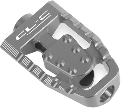 Refit for CFMOTO 450CLC 450 CL-C 450CL-C 2023 Foot Brake Lever Pedal Enlarge Extension Peg Pad Extender FootpegsBrake Pedal Gray