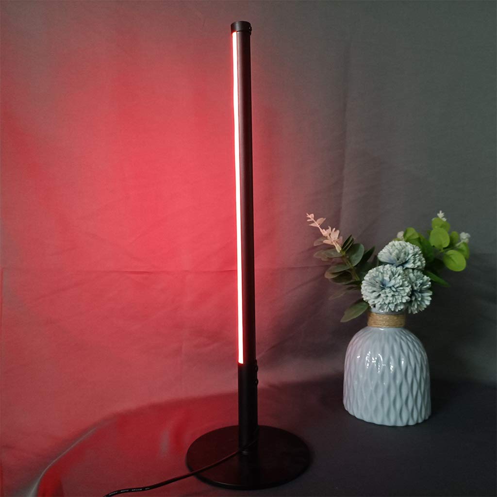 Luci D'atmosfera Lampada da Tavolo a LED Dimmerabile Luce Calda da Lettura da Scrivania Lampada da Scrivania con Cambio Colore RGB con Telecomando per Salotto Ufficio Camera da Letto Soggiorno