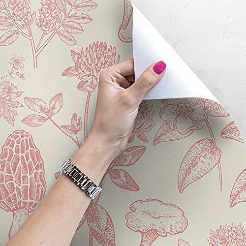 Papier peint panoramique plantes forestières beige meuble chambre salon moderne 290cm