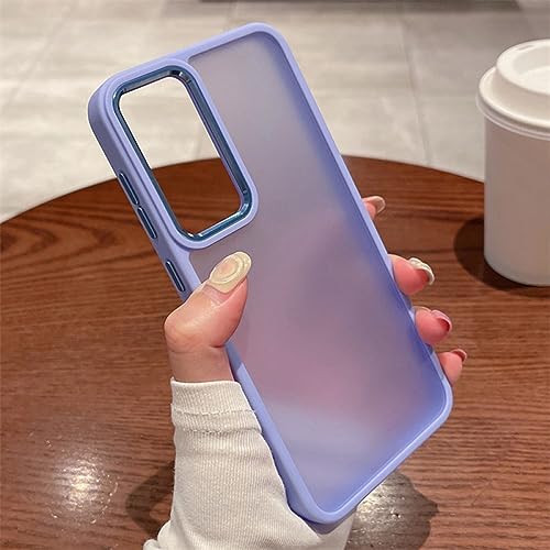 Coque antichoc Samsung S23 Plus étui armure transparent acrylique dur mat
