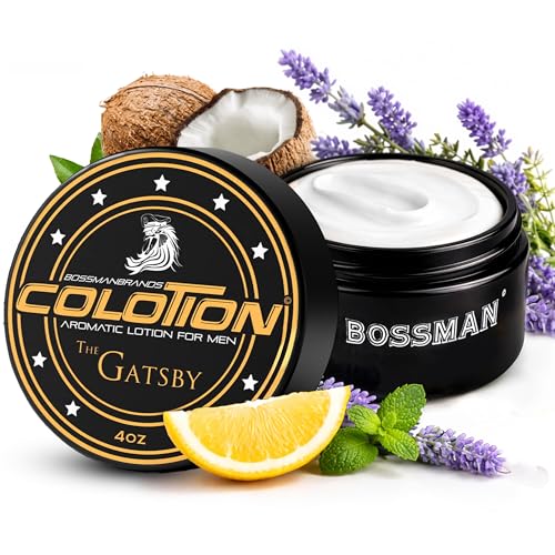 Bossman Colotion – 2-in-1 Body Lotion & Cologne for Men – Long-Lasting, Hydrating, Soothing Moisturizer for Men – Suits All Skin Types for Daily Use – The Gatsby Scent
