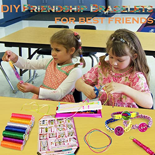 IQKidz Friendship Bracelet Maker Kit - Making Bracelets Craft Toys for Girls Age 8-12 yrs, Cool Birthday Gifts for 7, 9… - Image 5
