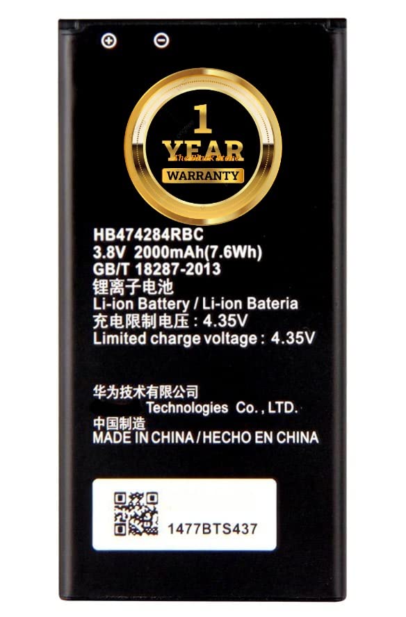 Image of Original HB474284RBC Battery Compatible with Honor Holly U19 Honor 3C Lite, HOL-U19