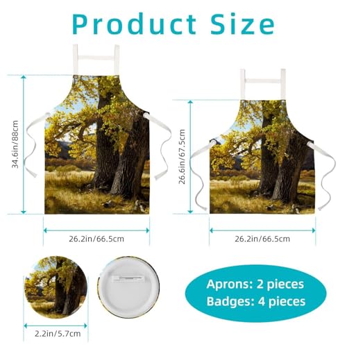 Tablier de serveuse imperméable et résistant pour restaurant et bistrot avec poches - 2