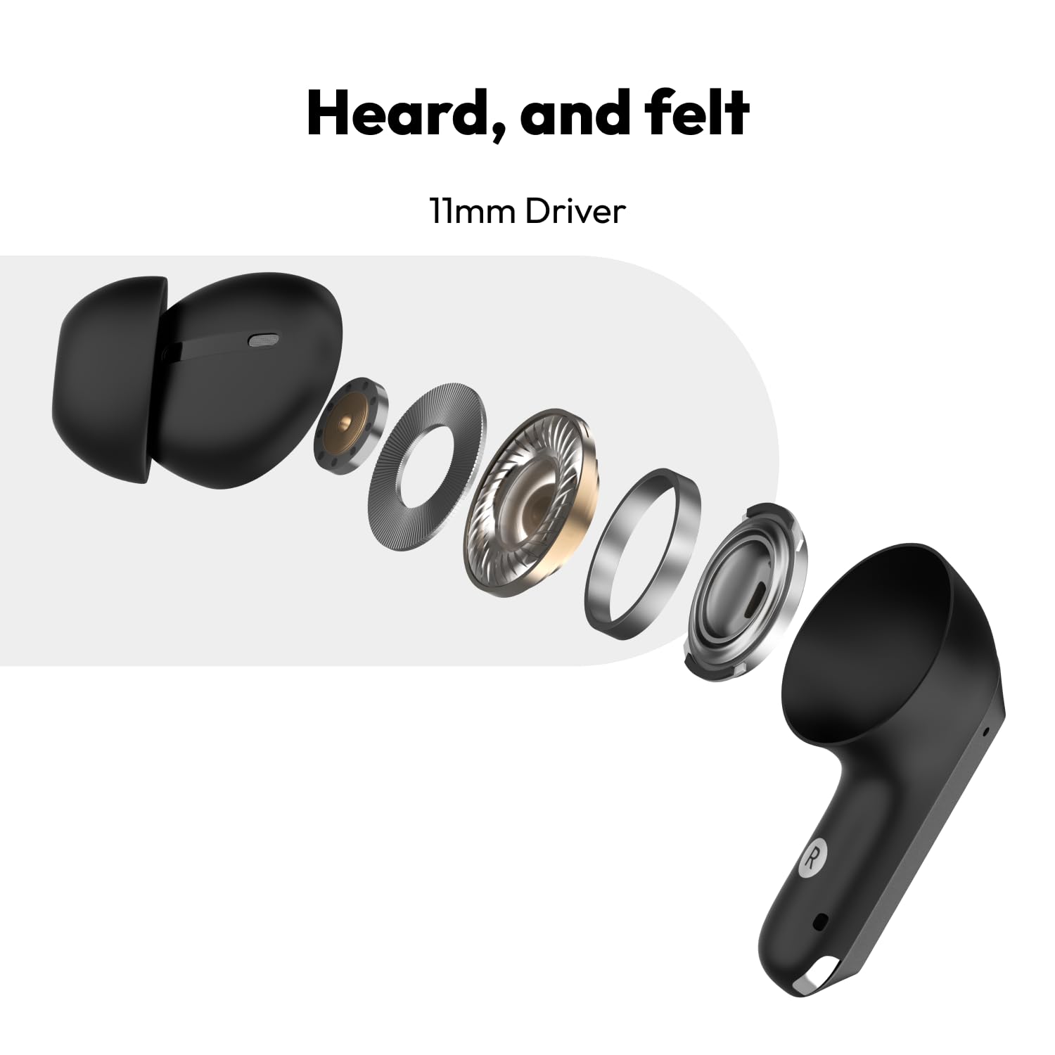 Noise Nuovamente lancio ALT Buds(S) Auricolari veramente wireless con 45H di tempo di riproduzione, Quad Mic con ENC, supporto app, Instacharge, Dual Pairing, bassa latenza per giochi, driver da 11 mm