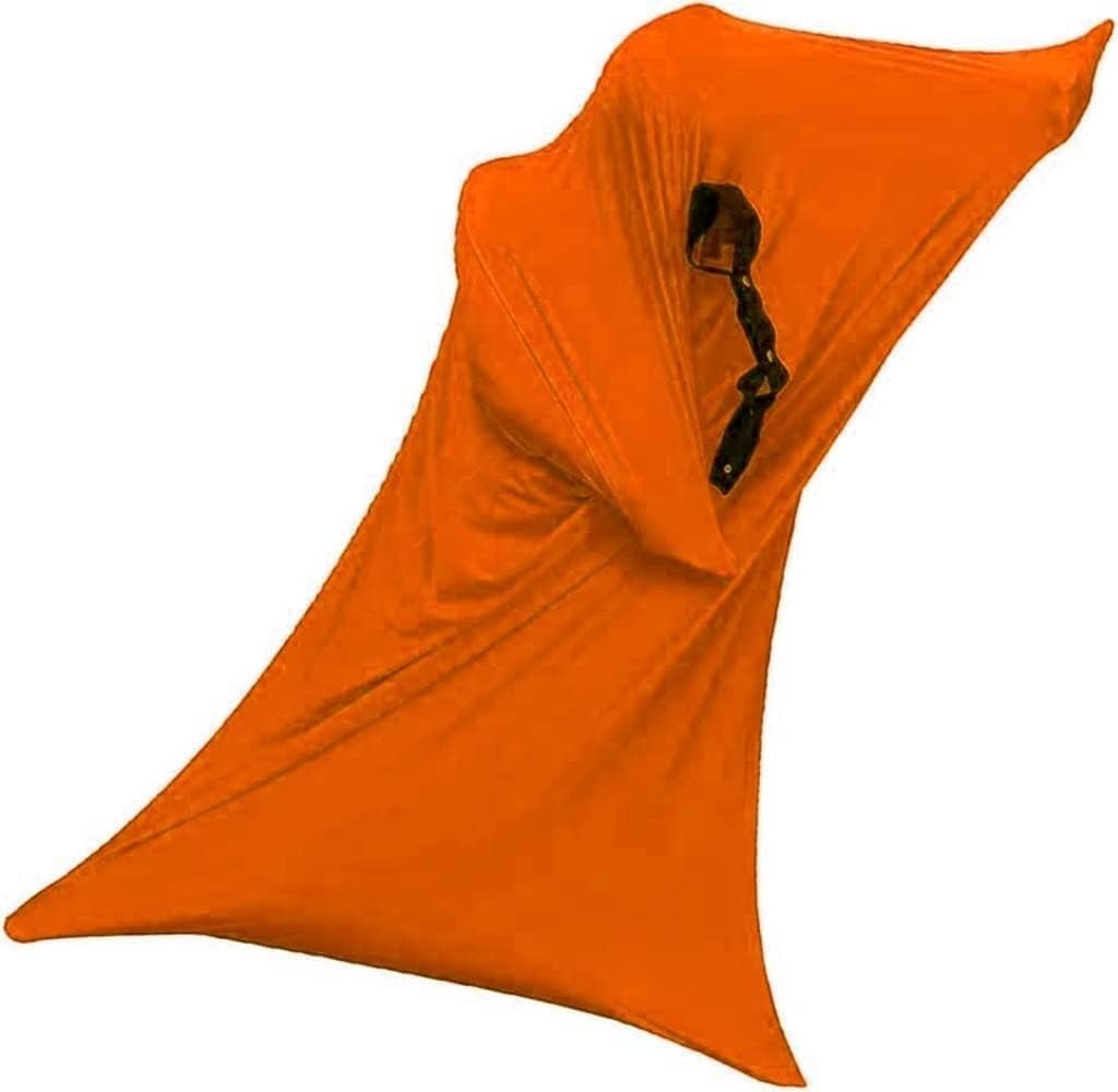 Sensory Sleep Pod, la Couverture Portable rafraîchissante et Lavable Originale, avec Une Alternative lestée pour Hommes, Femmes et Adolescents (Orange, L)