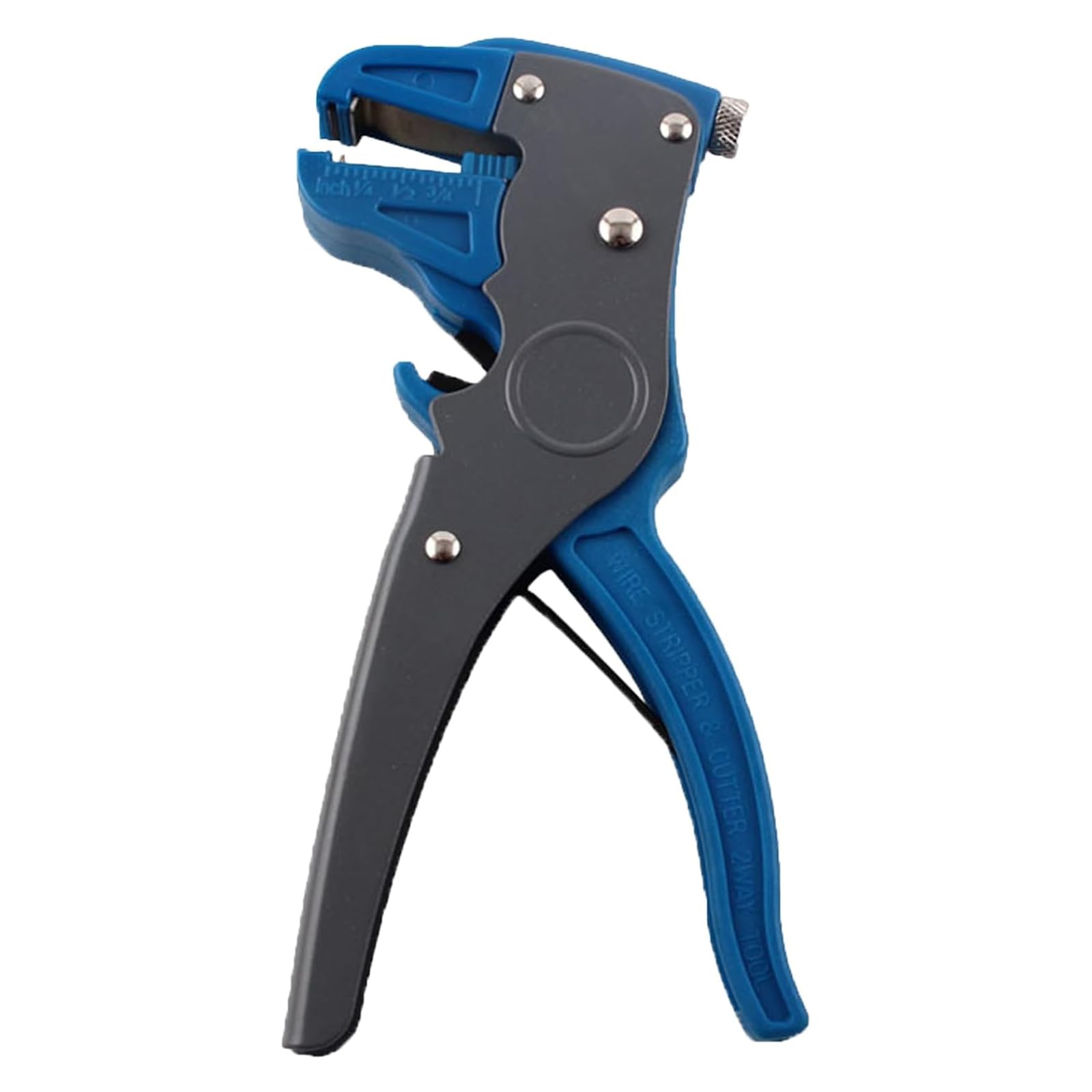 Quickstriper Wire Striper, Vista Wire Stripper, 2 In 1 Wire Stripper Tool - Automatic Wire Stripper and Cutter, Adjustable 10-24 Awg Eagle Nose Pliers Wire Stripping Tool (A)