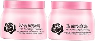 minkissy Creme 2 Peças Creme De Flores Creme Para O Rosto Creme Para O Corpo Creme Relaxante Creme Para Músculos Creme De Plantas Creme De Rosas Para Cuidados Com A Creme