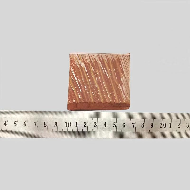 High Purity Cathode Copper Cu99.99% - 1 kg Electrolytic Copper Block for Industrial Use