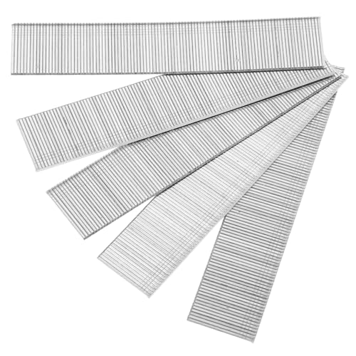 SOIMISS 5000 Piezas De Clavos De Acero Inoxidable 304 Grapadora Clavadora Tornillos Para Matrícula Grapas Para Carpintería Regleta De Enchufes Extractor De Grapas Para Paneles De